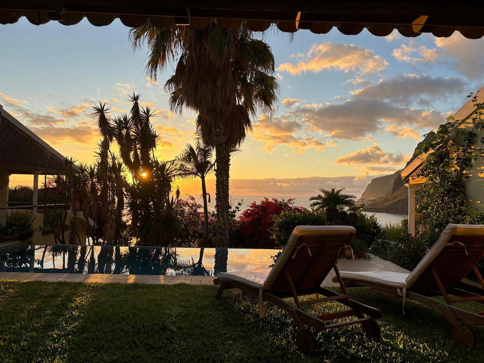 Villa Bela Vigia Jardim do Mar Esterno foto