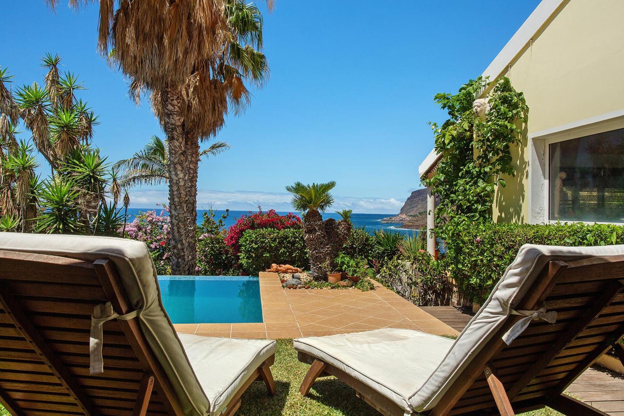 Villa Bela Vigia Jardim do Mar Esterno foto